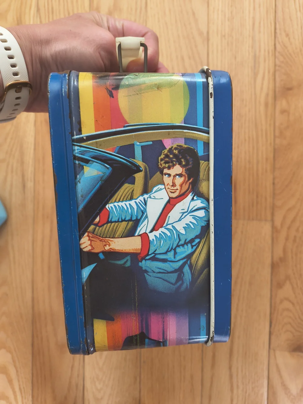 Knight Rider 1980s Vintage Lunchbox & Thermos Set